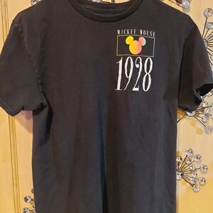 Disney Black Mickey Mouse Graphic Tee